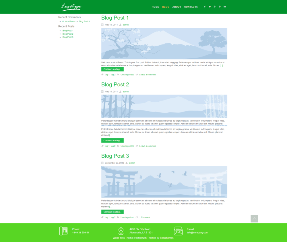 Betta Food wordpress theme - Image 7