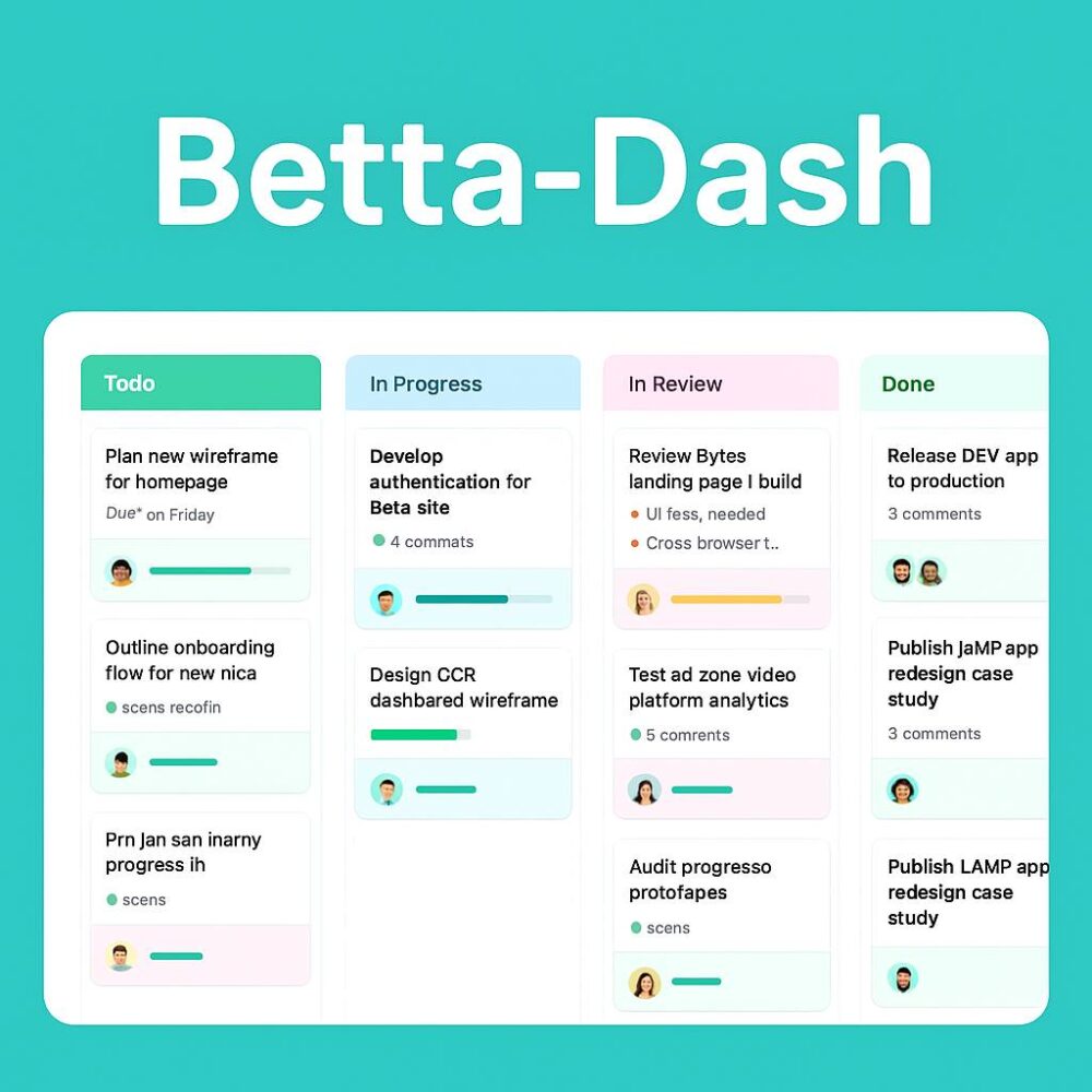 Betta-Dash – Smart, Stylish Project Management HTML UI Template