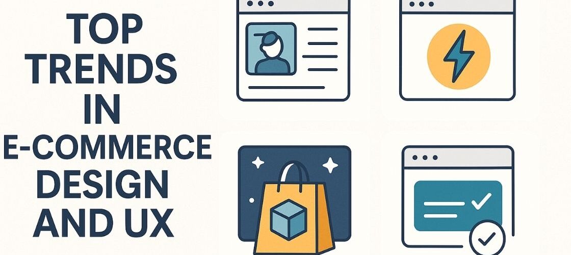 ecommerce design trends showcasing user-friendly interface and customer engagement in 2025